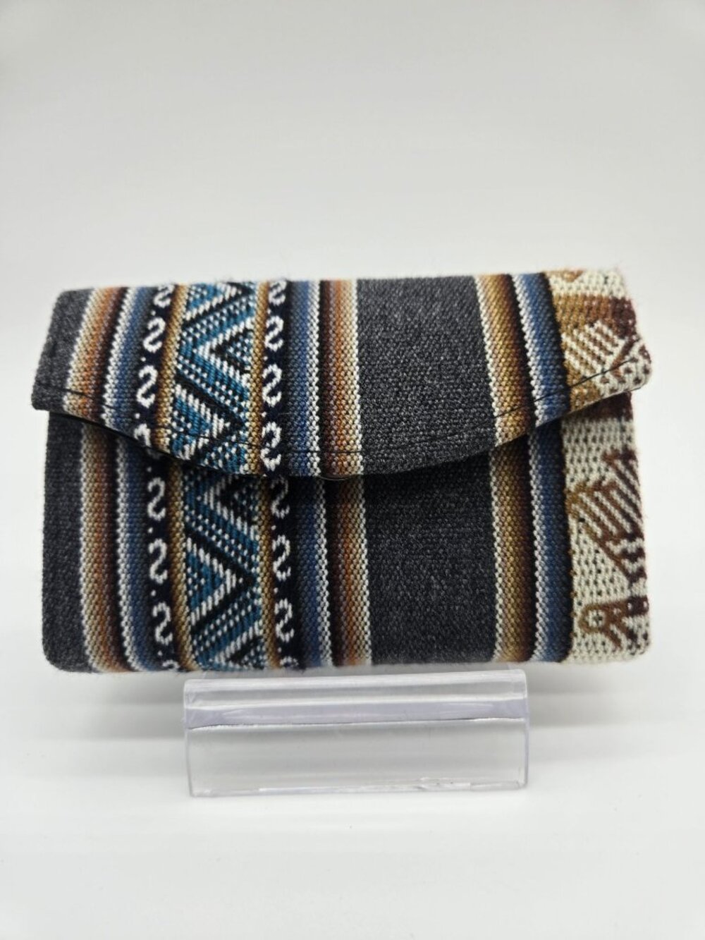 Southwestern Aztec Stripe Envelope Wallet Boho Western Clutch NWOT